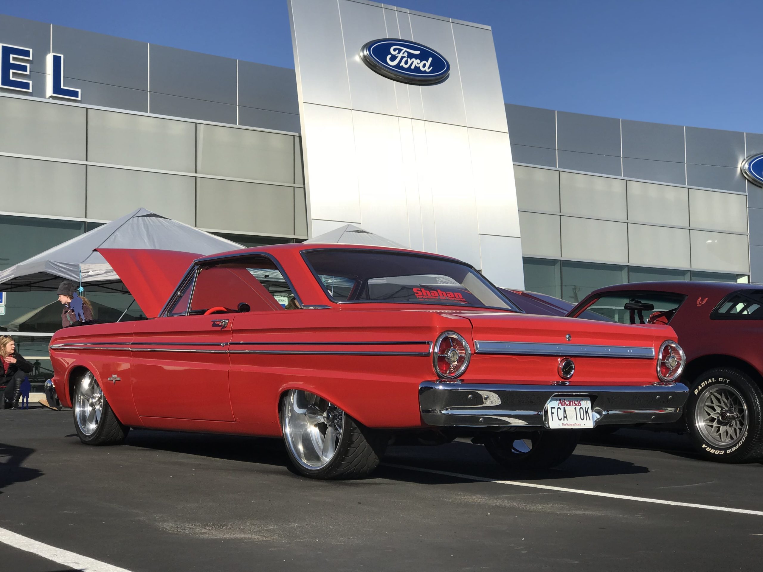 Falcon at Ford dealership